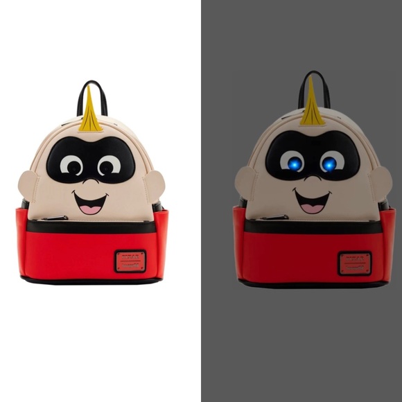 Loungefly Pixar D23 Expo Incredibles Jack Jack Light-Up Cosplay Mini Backpack